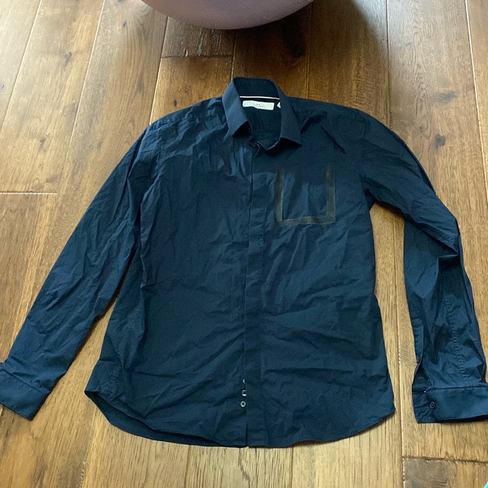 H by halston dress shirt